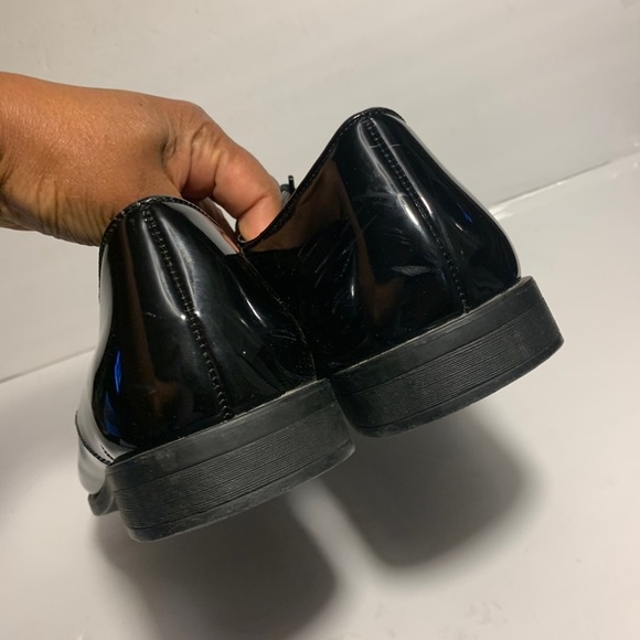 Vangelo black patent Oxford Tux 1 shoe - Picture 6 of 13